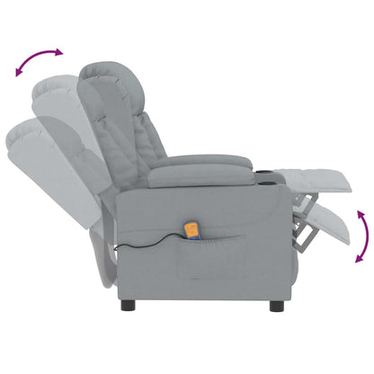 Massagestol Stof - Billede 6