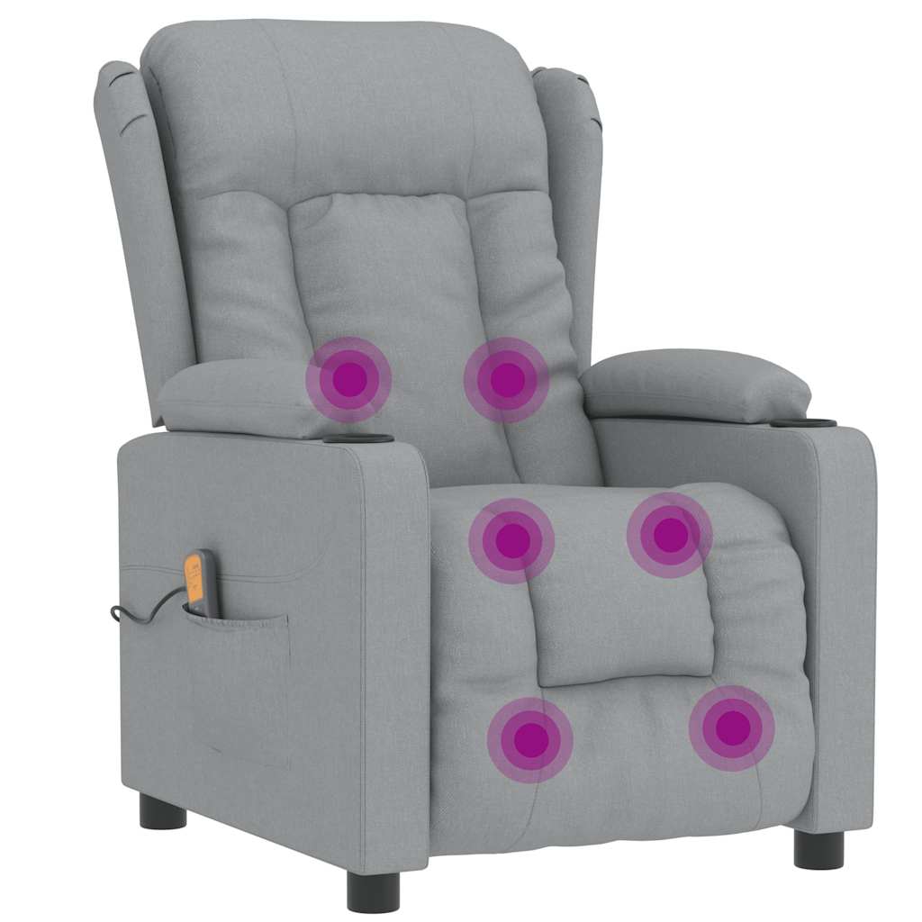 Massagestol Stof - Billede 7