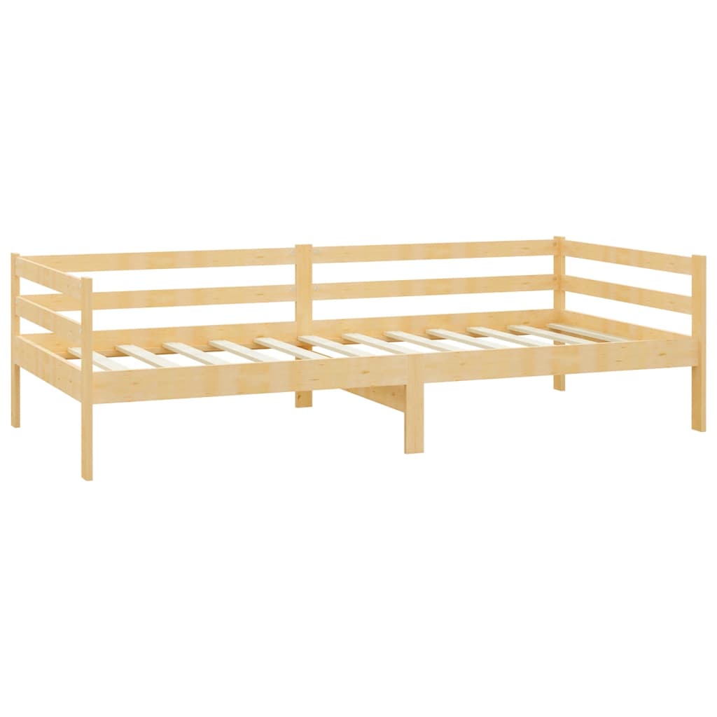 Daybed Med Skuffer 90X200 Cm Massivt Fyrretræ