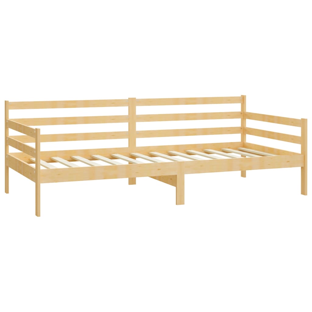 Daybed Med Skuffer 90X200 Cm Massivt Fyrretræ