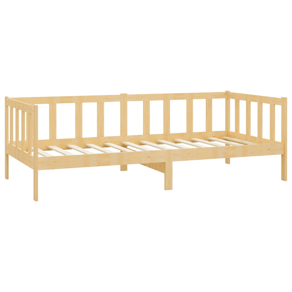 Daybed med Skuffer 90x200 Cm Massivt Fyrretræ - billede 4