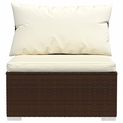 3-personers Sofa Med Hynder Polyrattan - Billede 4