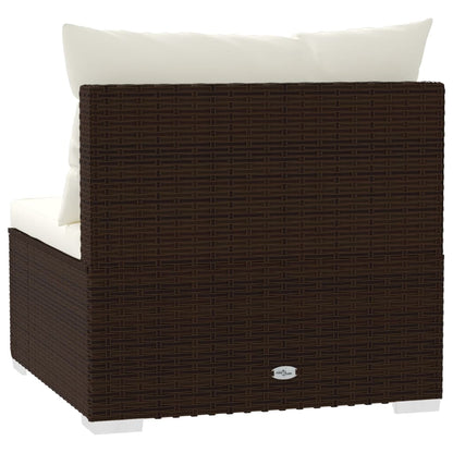 Sofa Med Hynder Polyrattan - Billede 6