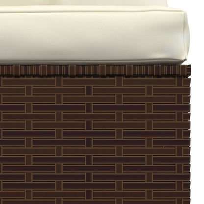 Sofa Med Hynder Polyrattan - Billede 7