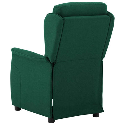Liggestol Mørkegrøn 67.5 X 93.5 X 101.5 Cm Stof - Billede 4
