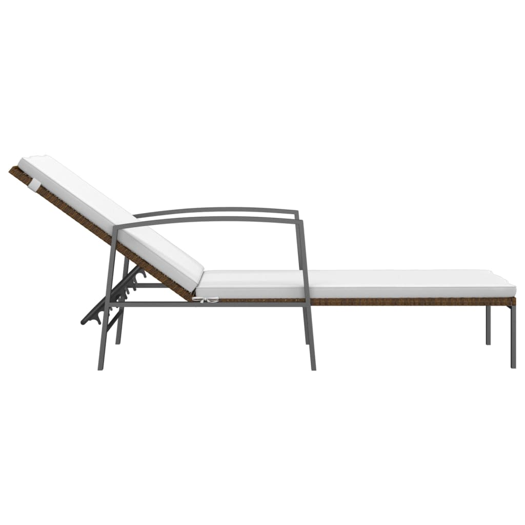 Liggestol Med Hynde Polyrattan