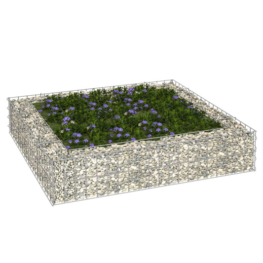 Gabion-Højbed Galvaniseret Stål