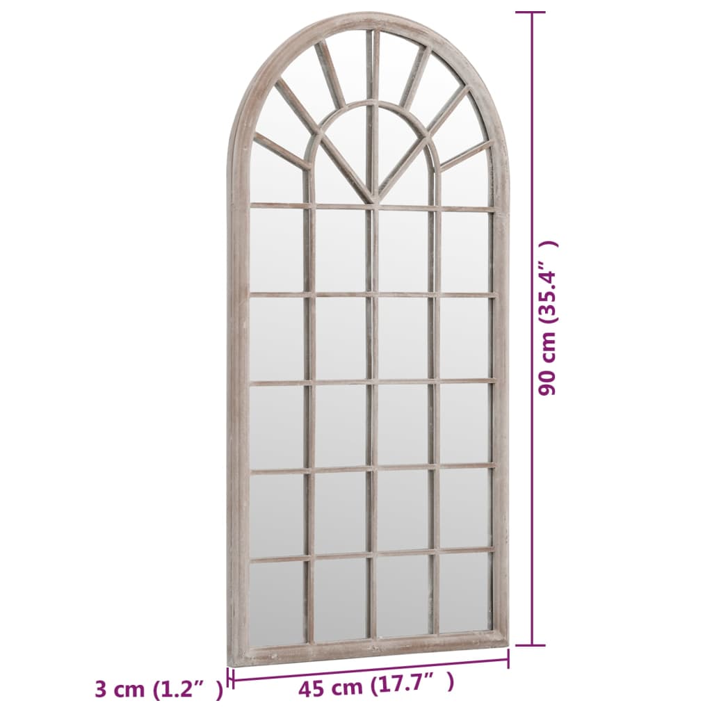 Spejl 90x45 Cm Jern - Billede 6