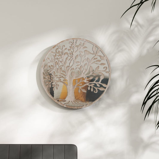 Spejl 40X2,5 Cm Rundt Jern