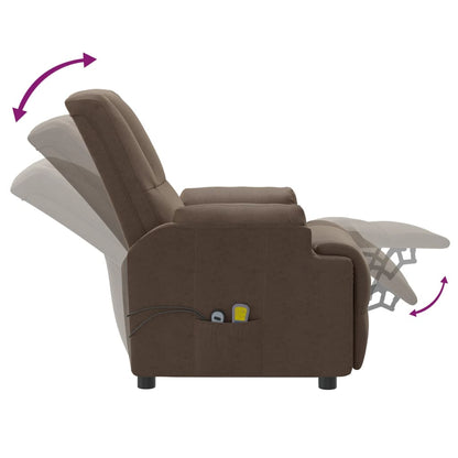 Massagestol Imiteret Ruskind - Billede 9