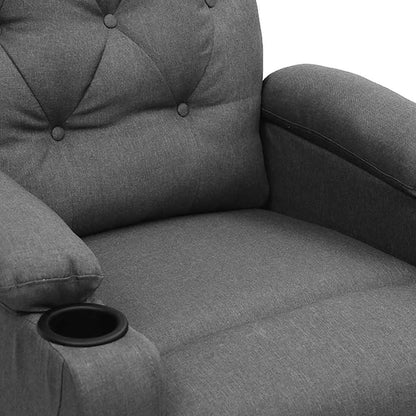 Massagestol Med Løftefunktion Stof