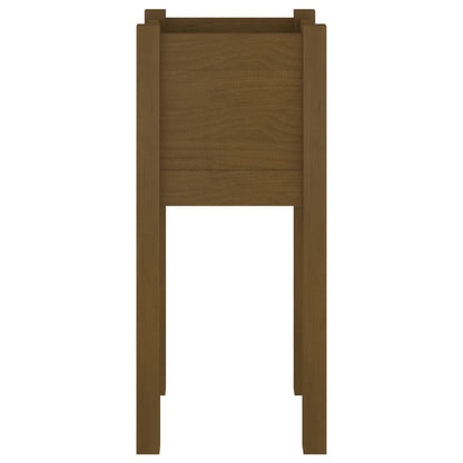 Plantekasser 31x31x70 Cm Massivt Fyrretræ - Billede 4