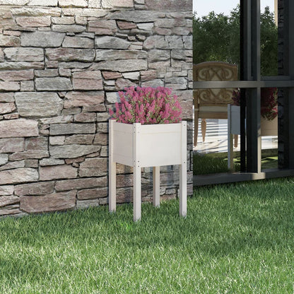 Plantekasser 40x40x70 Cm Massivt Fyrretræ - Variant 810791
