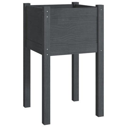 Plantekasser 40x40x70 Cm Massivt Fyrretræ - Billede 2
