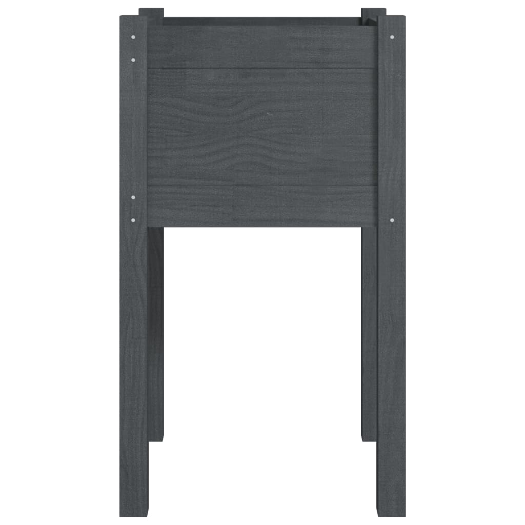 Plantekasser 40x40x70 Cm Massivt Fyrretræ - Billede 4