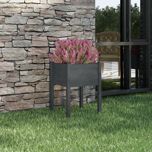 Plantekasser 50x50x70 Cm Massivt Fyrretræ - Hovedbillede