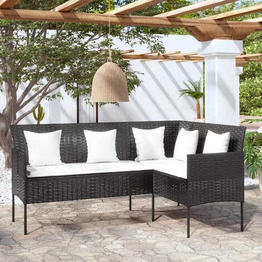 L-Formet Sofa Med Hynder