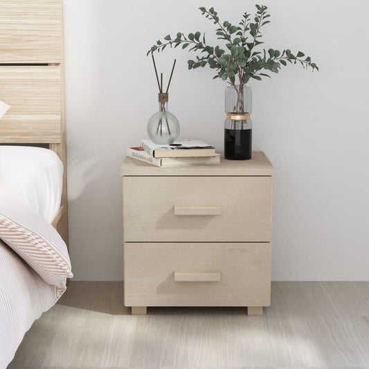 Sengeskab Hamar 40X35X44,5 Cm Massivt Fyrretræ