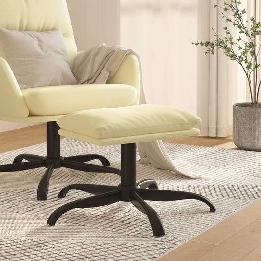 Fodskammel 60X60X36 Cm Kunstlæder Farvet