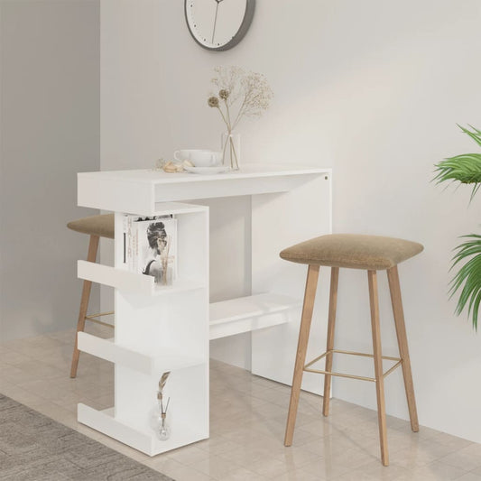 Barbord M. Stativ 100X50X101,5 Cm Konstrueret Træ