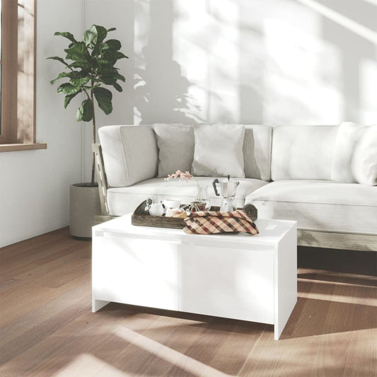 Sofabord 90X50X41,5 Cm Konstrueret Træ