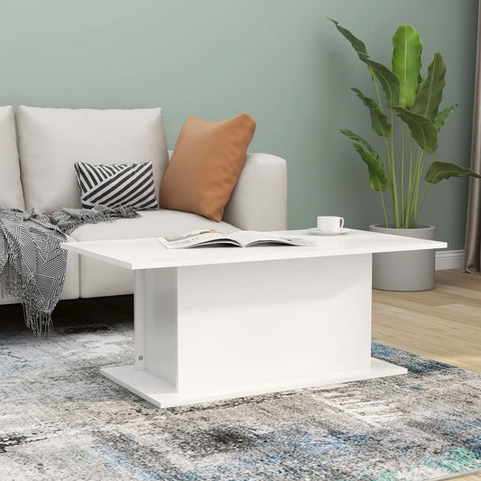 Sofabord 102X55,5X40 Cm Konstrueret Træ