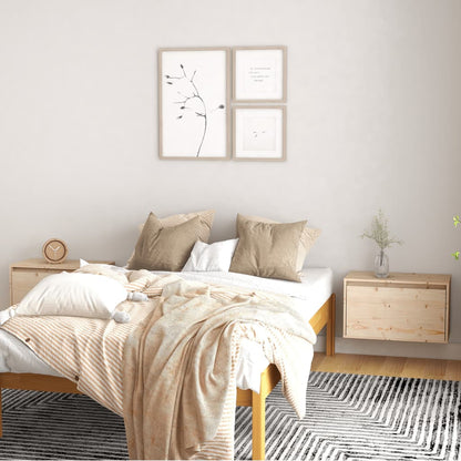 Vægskabe 60x30x35 Cm Massivt Fyrretræ - Variant 813446