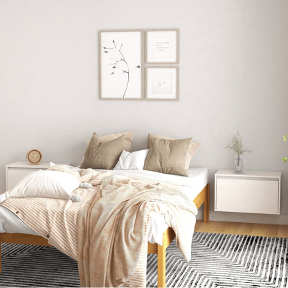 Vægskabe 60x30x35 Cm Massivt Fyrretræ - Variant 813448