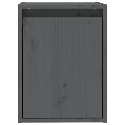 Vægskabe 2 Stk. 30x30x40 Cm Massivt Fyrretræ - Billede 5
