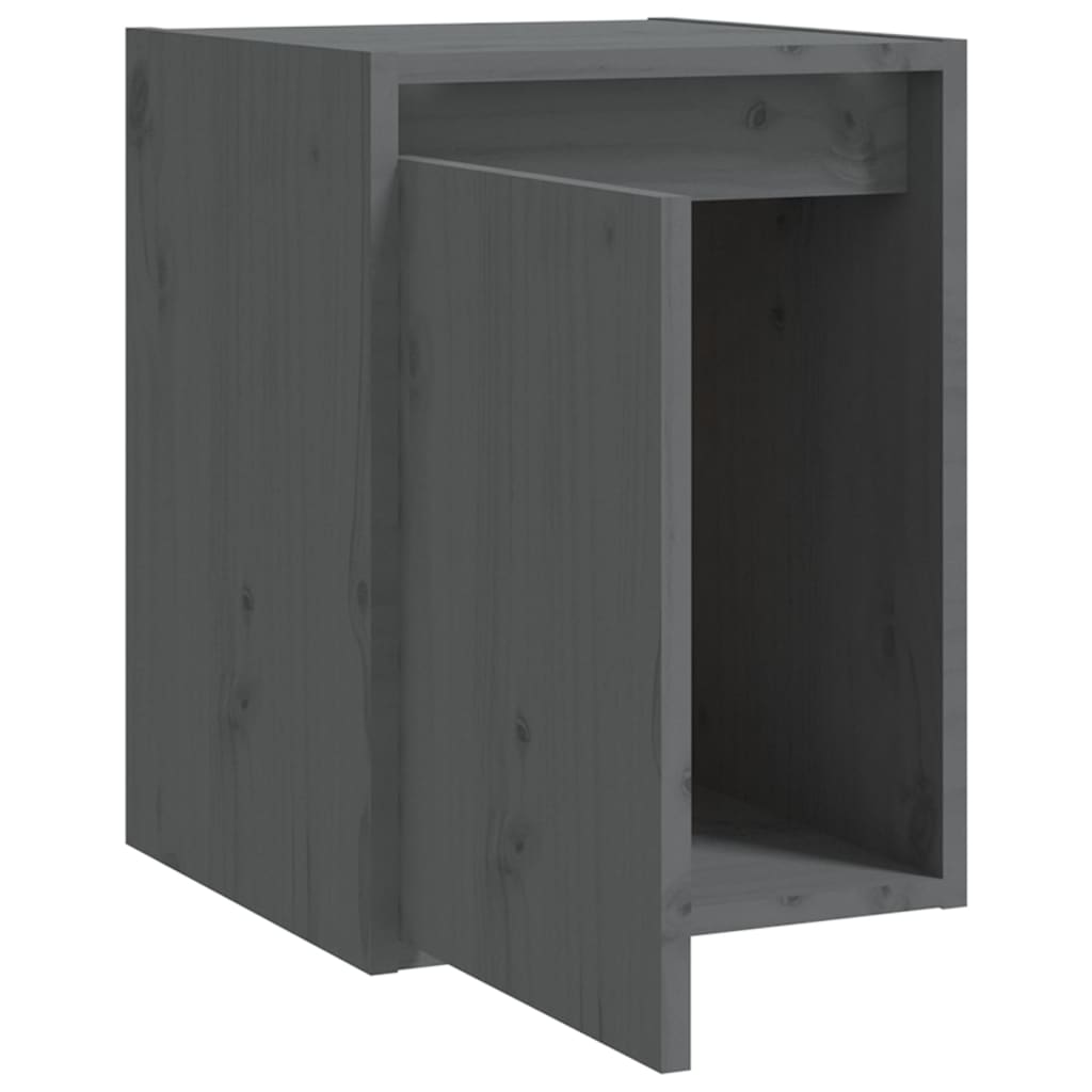 Vægskabe 2 Stk. 30x30x40 Cm Massivt Fyrretræ - Billede 6