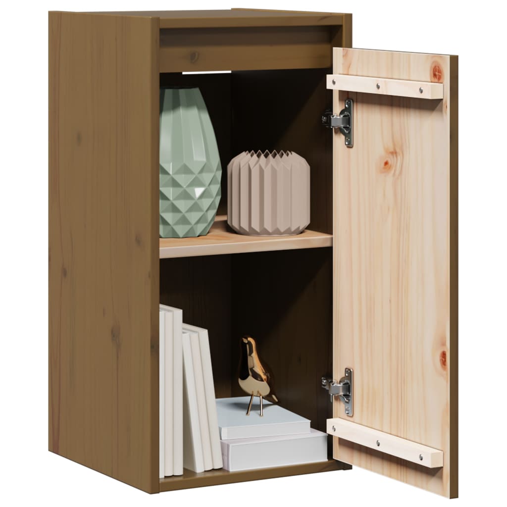 Vægskabe 30x30x60 Cm Massivt Fyrretræ - Billede 3
