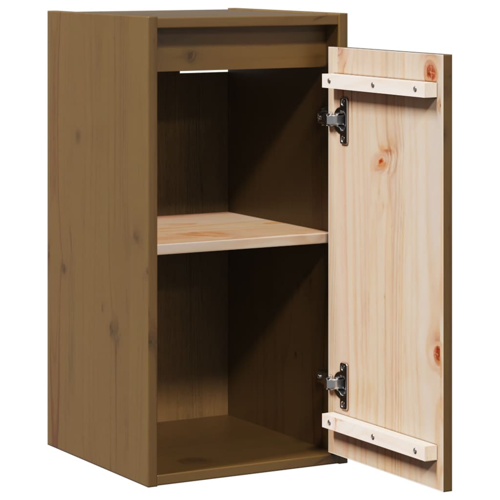 Vægskabe 30x30x60 Cm Massivt Fyrretræ - Billede 5