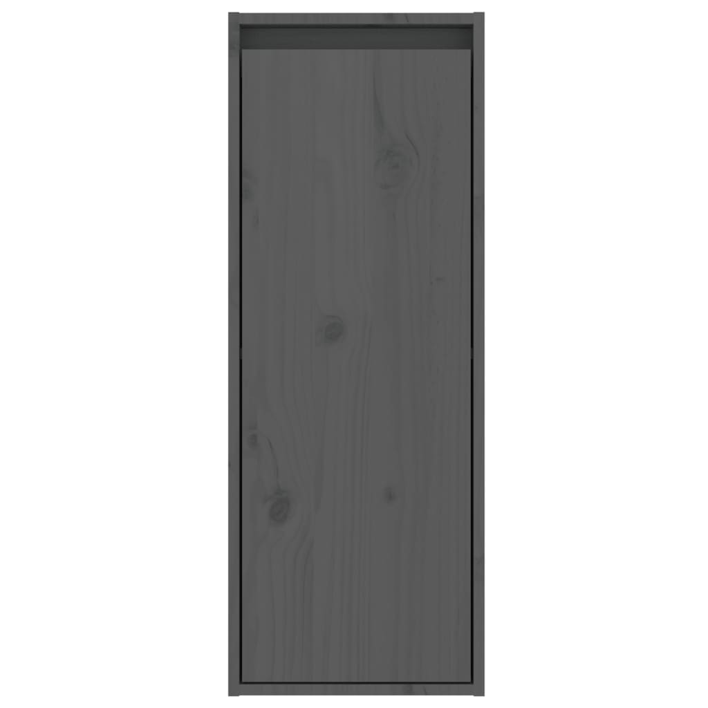 Vægskabe 30x30x80 Cm Massivt Fyrretræ - Billede 5
