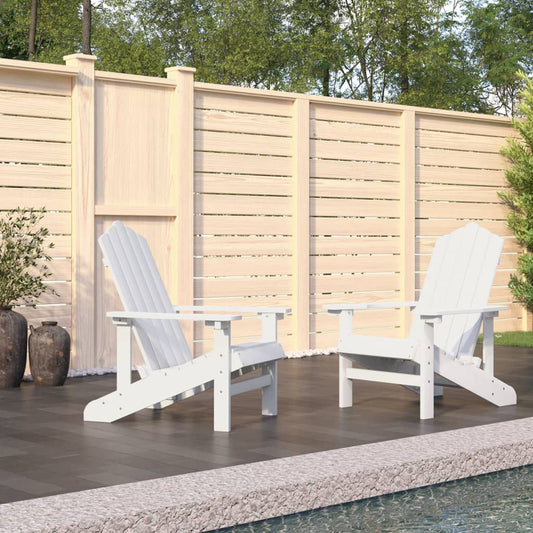 Adirondack-Havestole 2 Stk. Hdpe