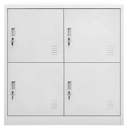 Skabe 90x45x92,5 Cm Stål - Billede 3