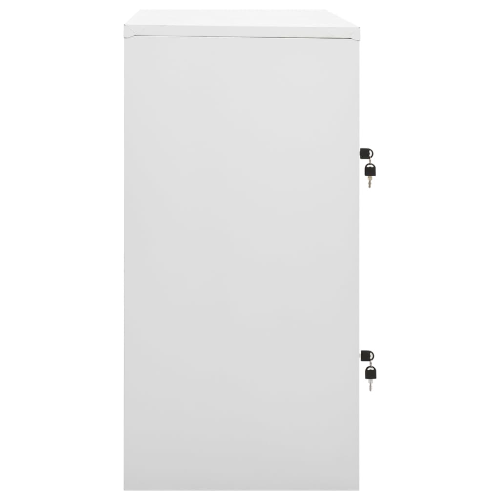 Skabe 90x45x92,5 Cm Stål - Billede 4