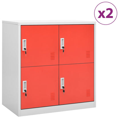 Skabe 90x45x92,5 Cm Stål - Variant 3095225