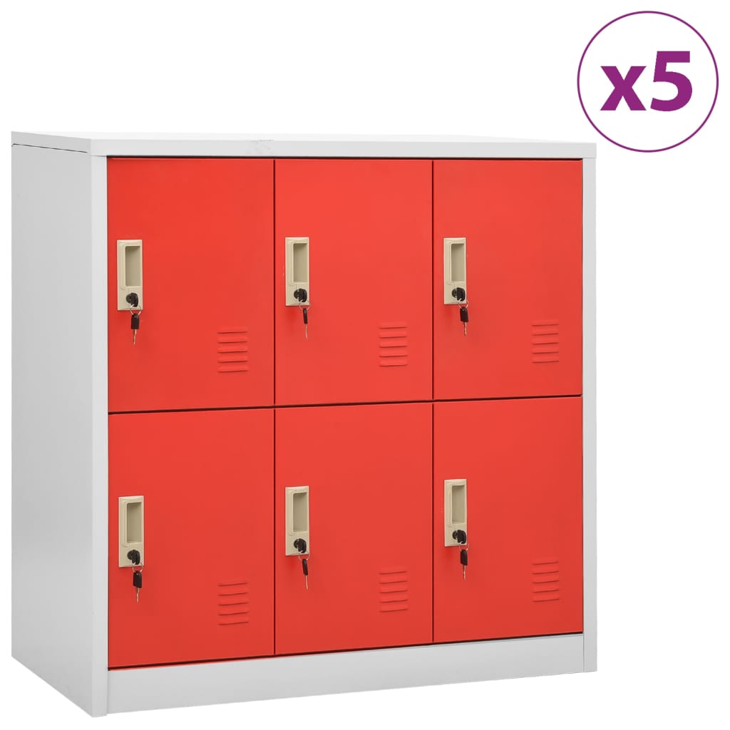 Skabe 90x45x92,5 Cm Stål - Variant 3095237