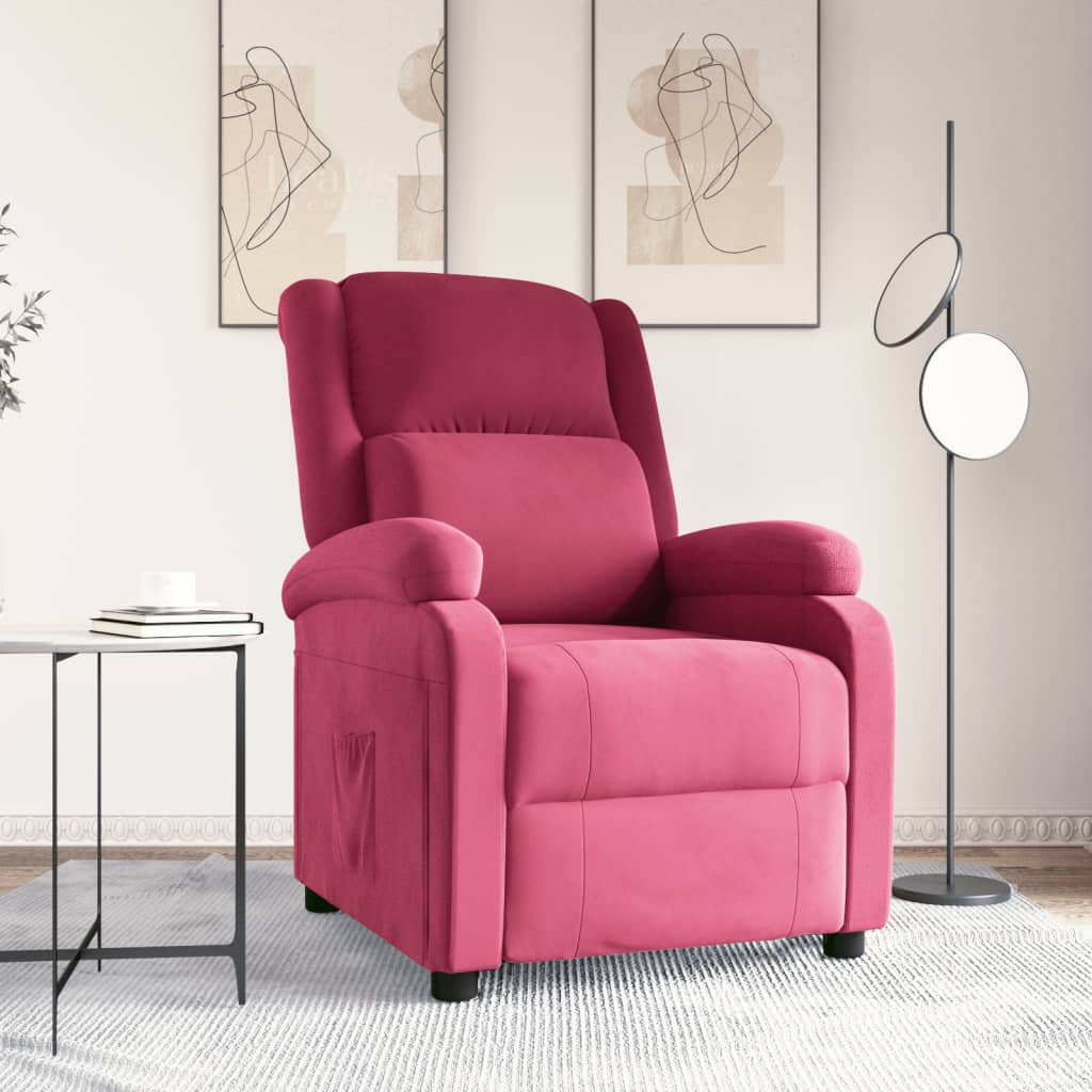 Lænestol Velour