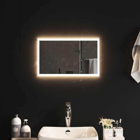 Badeværelsesspejl Med Led-lys - Hovedbillede