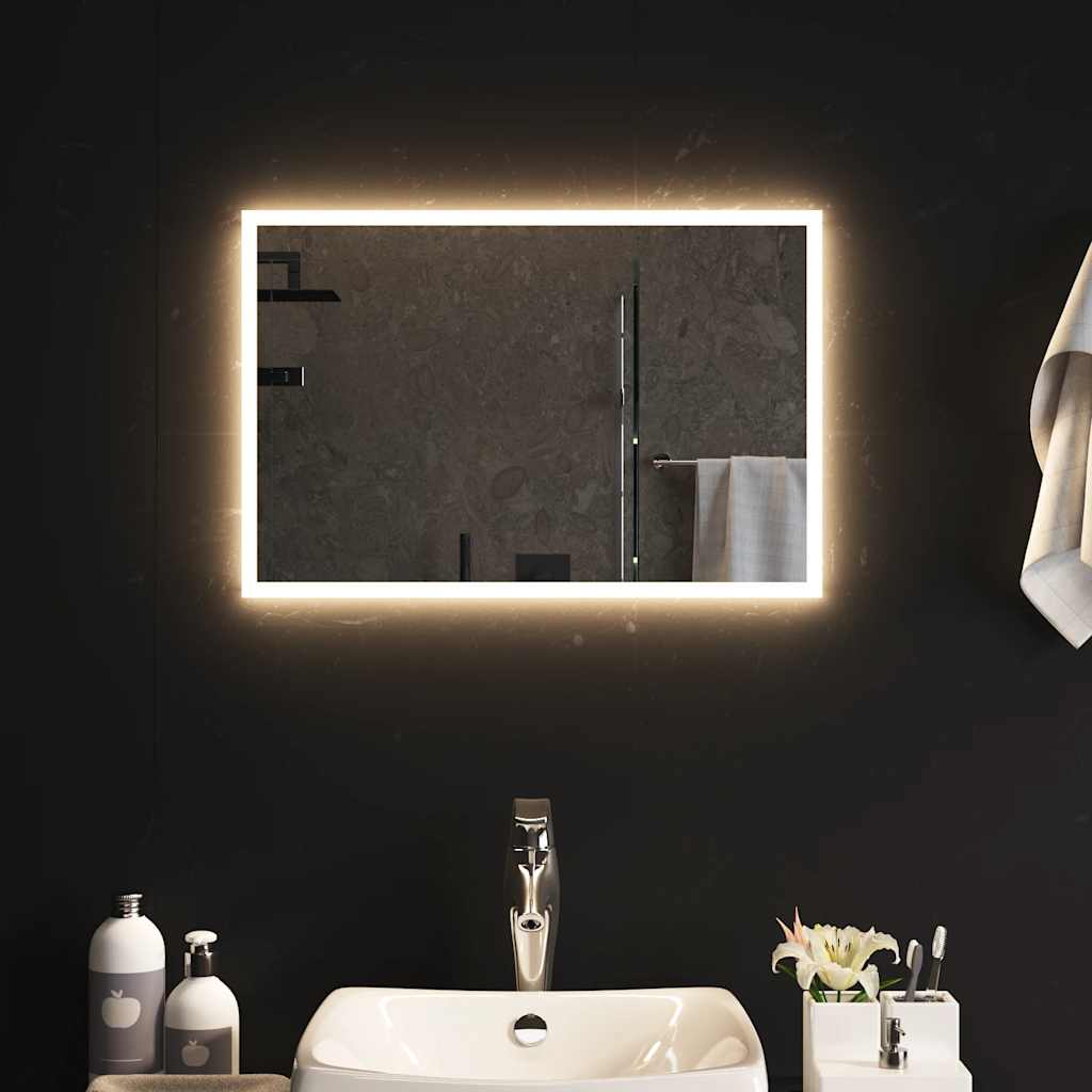 Badeværelsesspejl Med Led-lys
