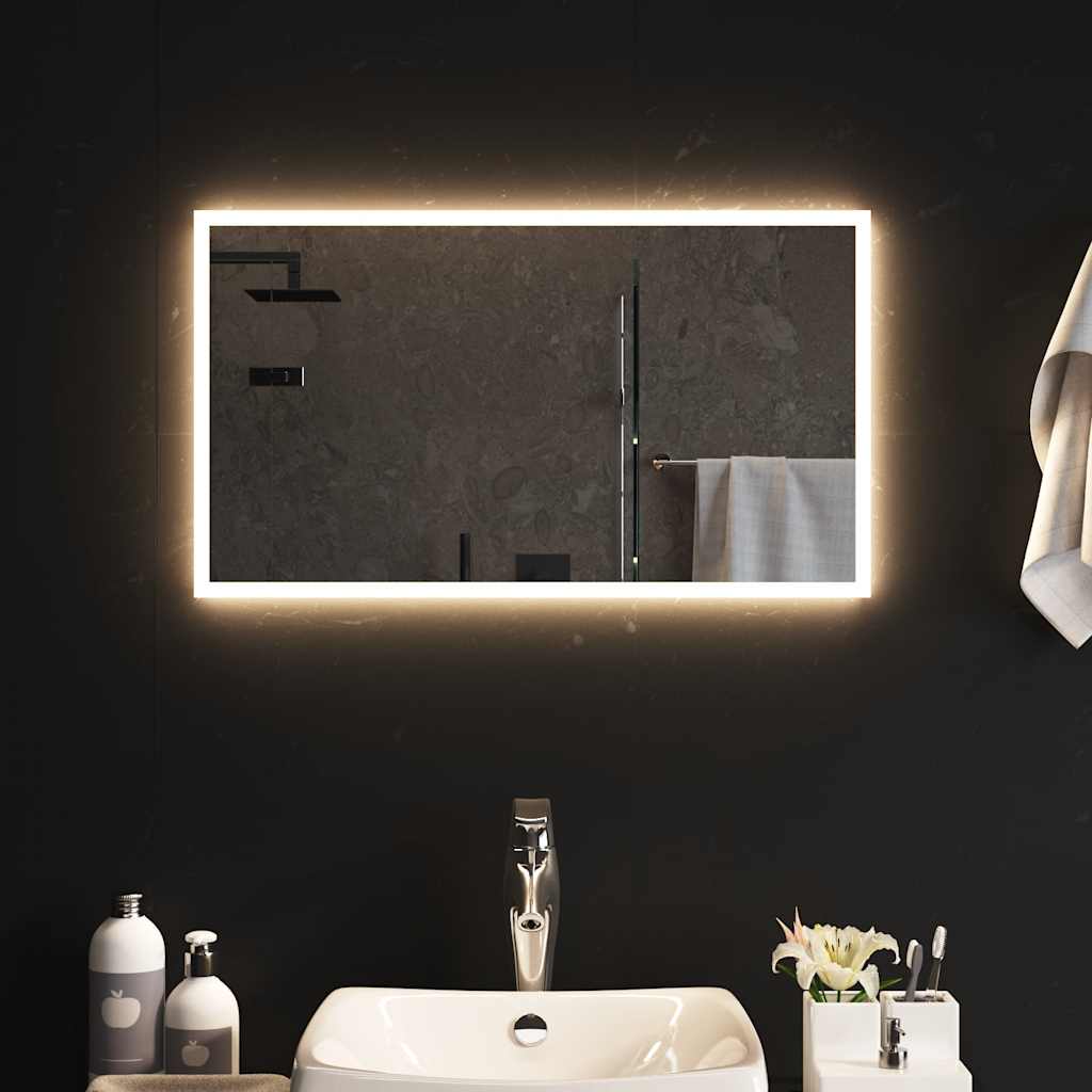 Badeværelsesspejl Med Led-lys
