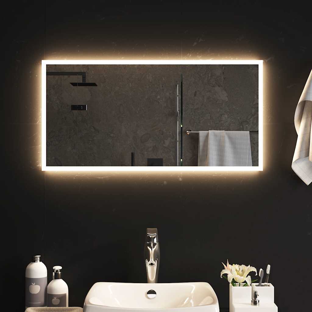 Badeværelsesspejl Med Led-lys