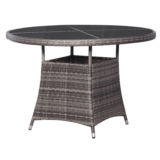 Havebord Ø Polyrattan