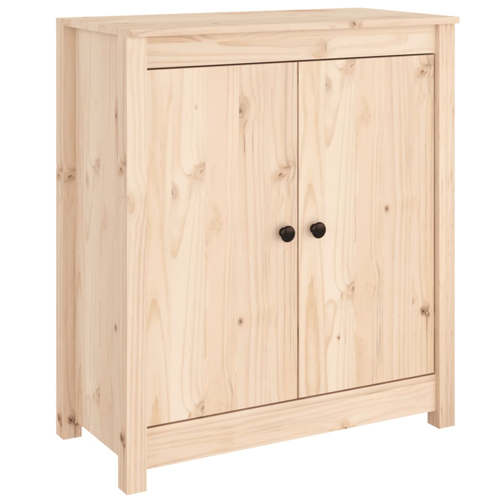 Skænk 70x35x80 Cm Massivt Fyrretræ