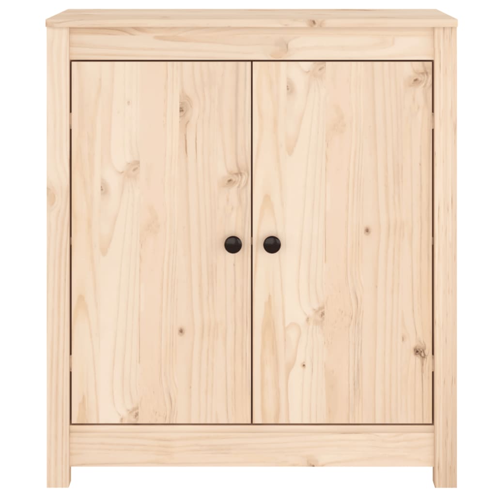 Skænk 70x35x80 Cm Massivt Fyrretræ
