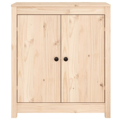 Skænk 70x35x80 Cm Massivt Fyrretræ