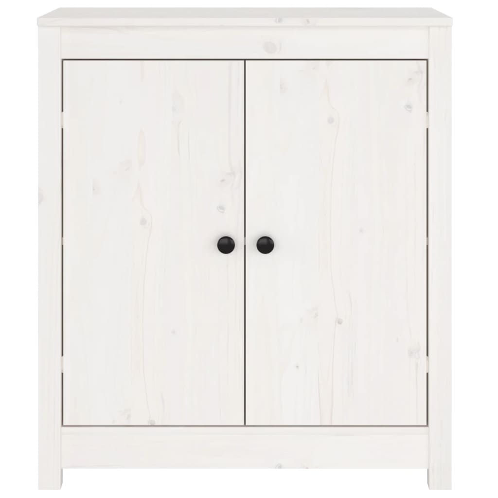 Skænk 70x35x80 Cm Massivt Fyrretræ