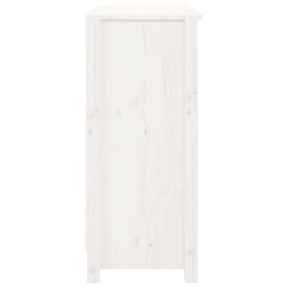 Skænk 70x35x80 Cm Massivt Fyrretræ