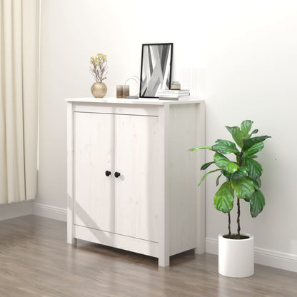 Skænk 70x35x80 Cm Massivt Fyrretræ